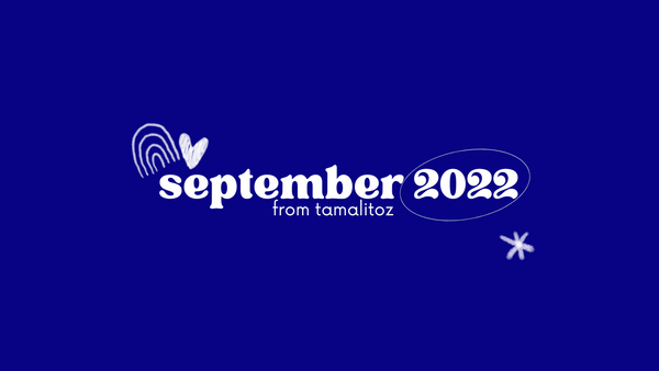 The Sweet Joy of September is Here!
