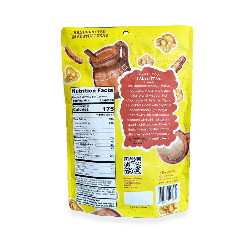 Palomitaz Churros and Chocolate Caliente