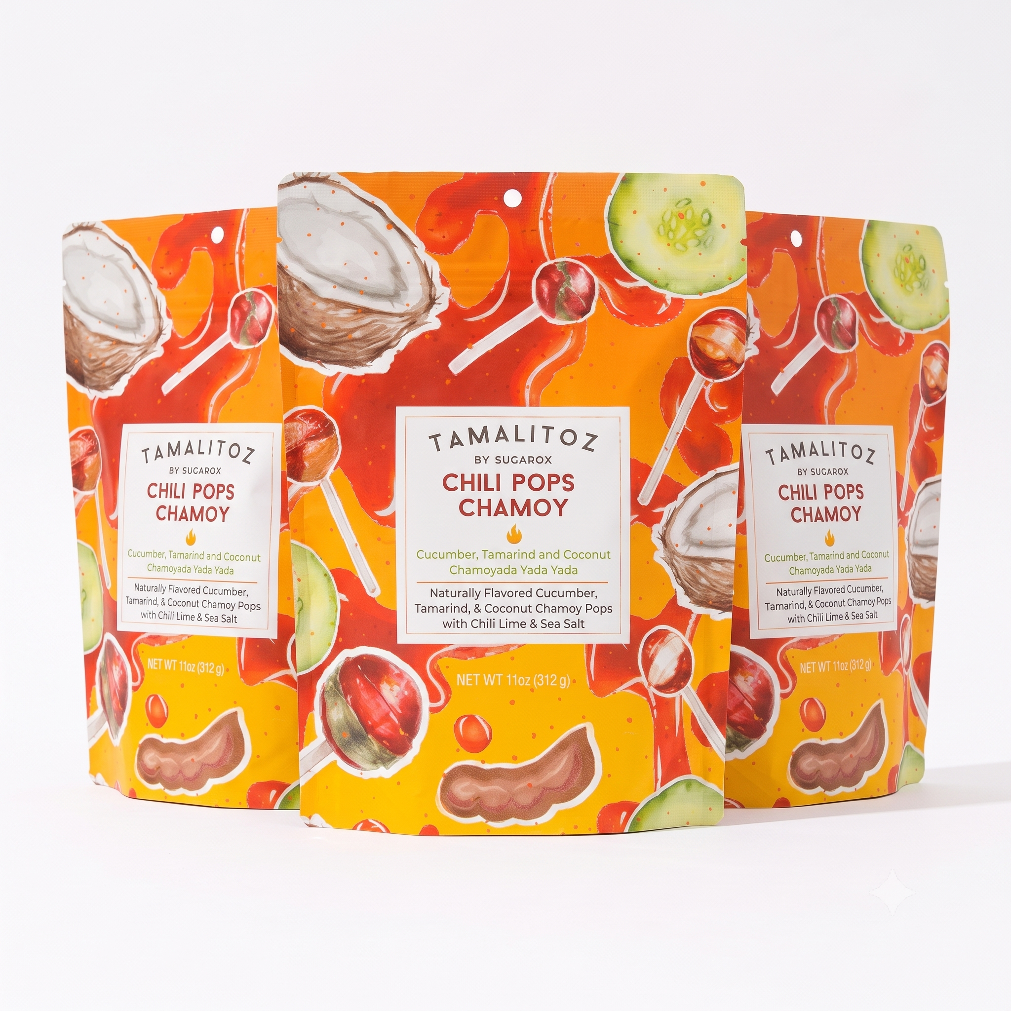 11oz Tamalitoz Chili Pops Chamoy