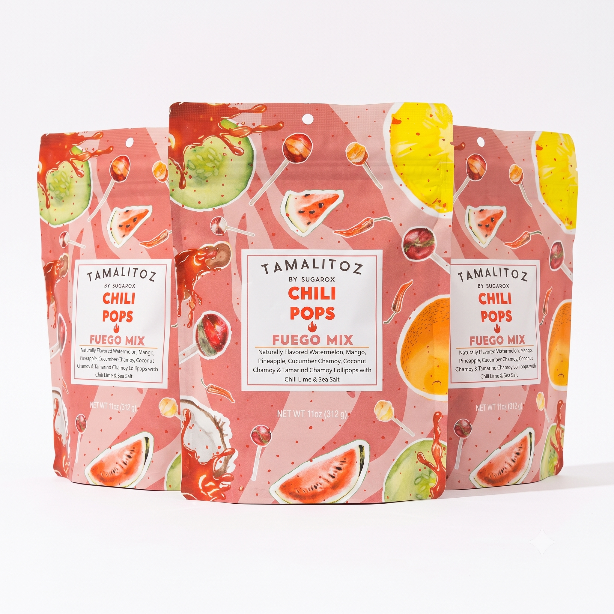 11oz Fuego Mix Chili Pops