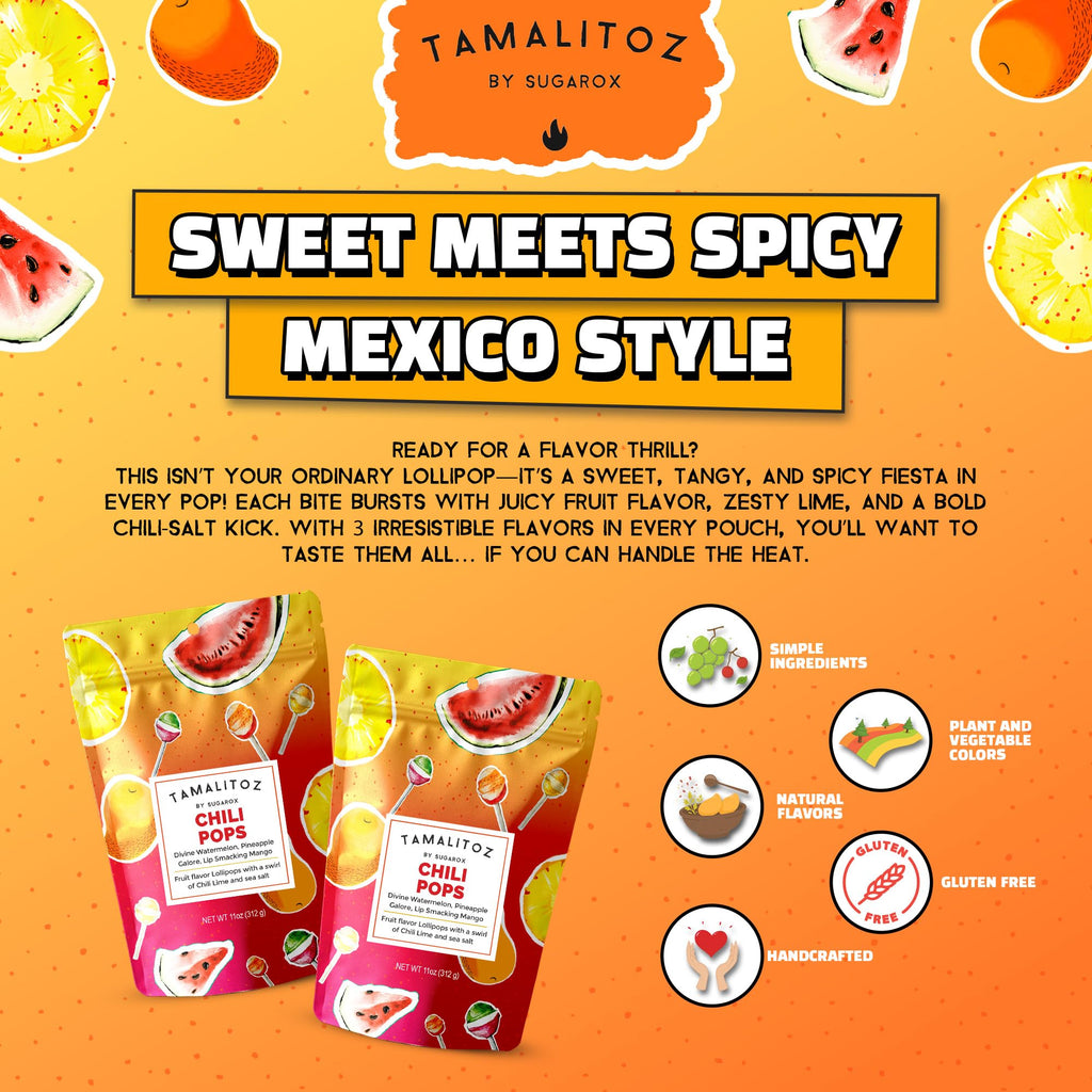 Tamalitoz Chili Pops 11oz